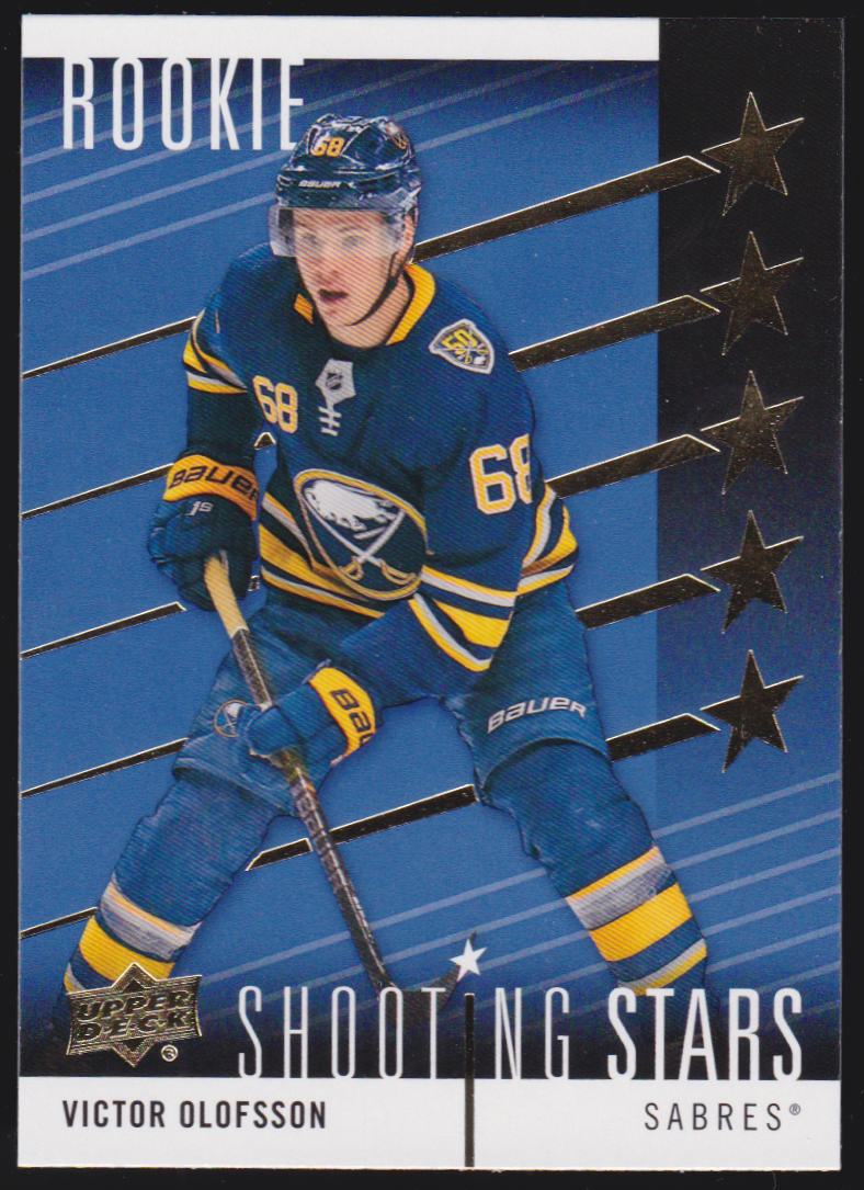 2019-20 Upper Deck Shooting Stars Rookies #SS5 Victor Olofsson - RC Year (image for) 2019-20 Upper Deck Shooting Stars Rookies #SS5 Victor Olofsson - RC Year
