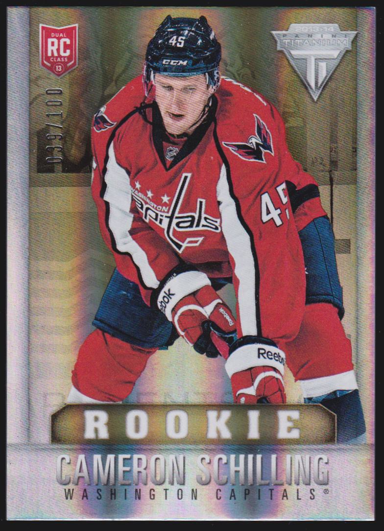 (image for) 2013-14 Panini Titanium Draft Position #158 Cameron Schilling 039/100 - RC Year