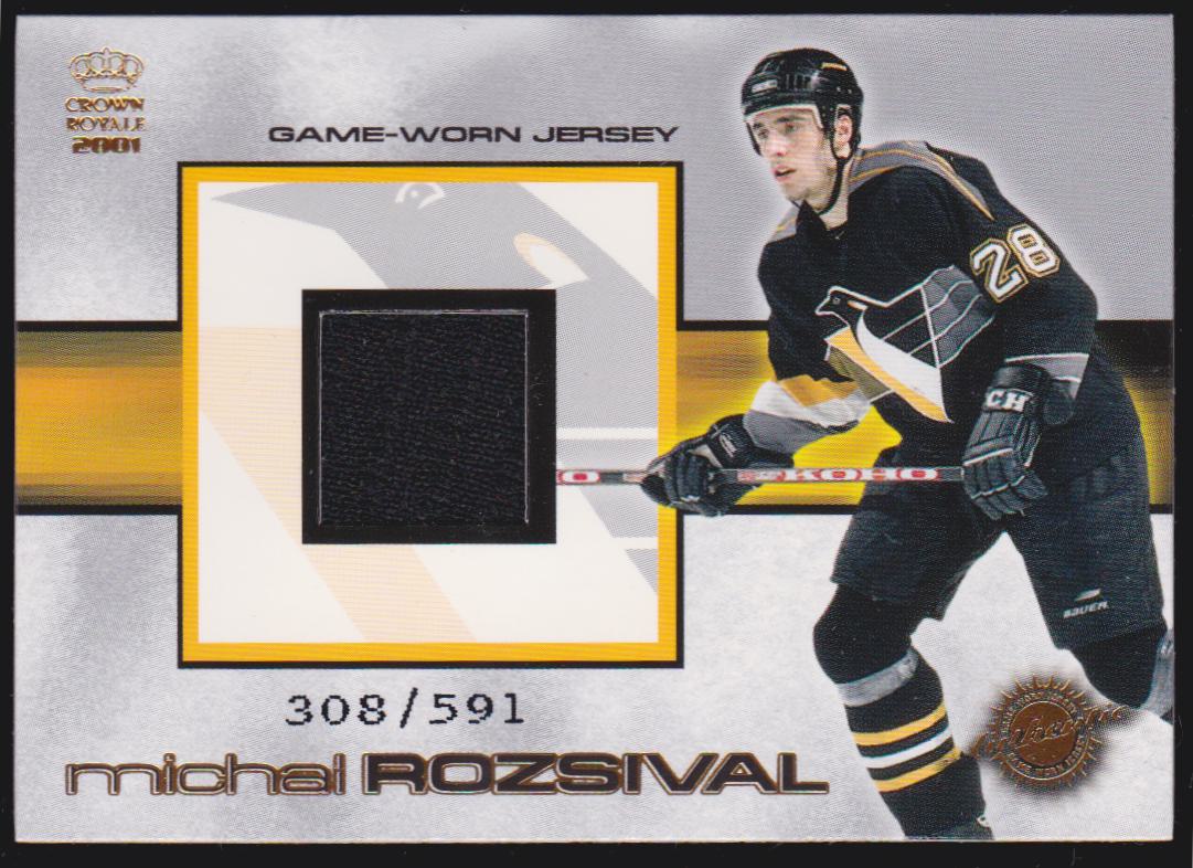 (image for) 2000-01 Crown Royale Game-Worn Jerseys #22 Michal Rozsival 308/591