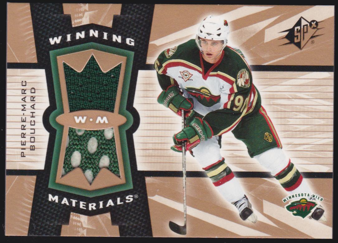(image for) 2006-07 SPx Winning Materials #WMBO Pierre-Marc Bouchard