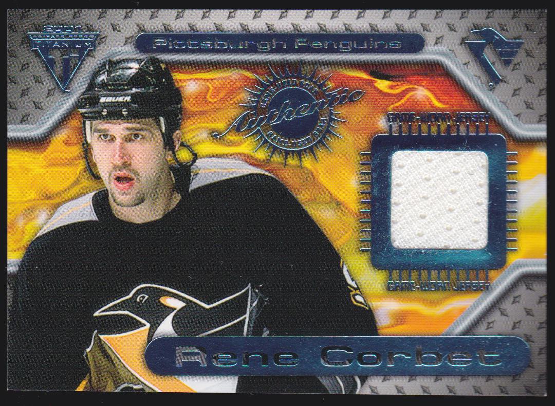 (image for) 2000-01 Titanium Game Gear #131 Rene Corbet - Jerseys