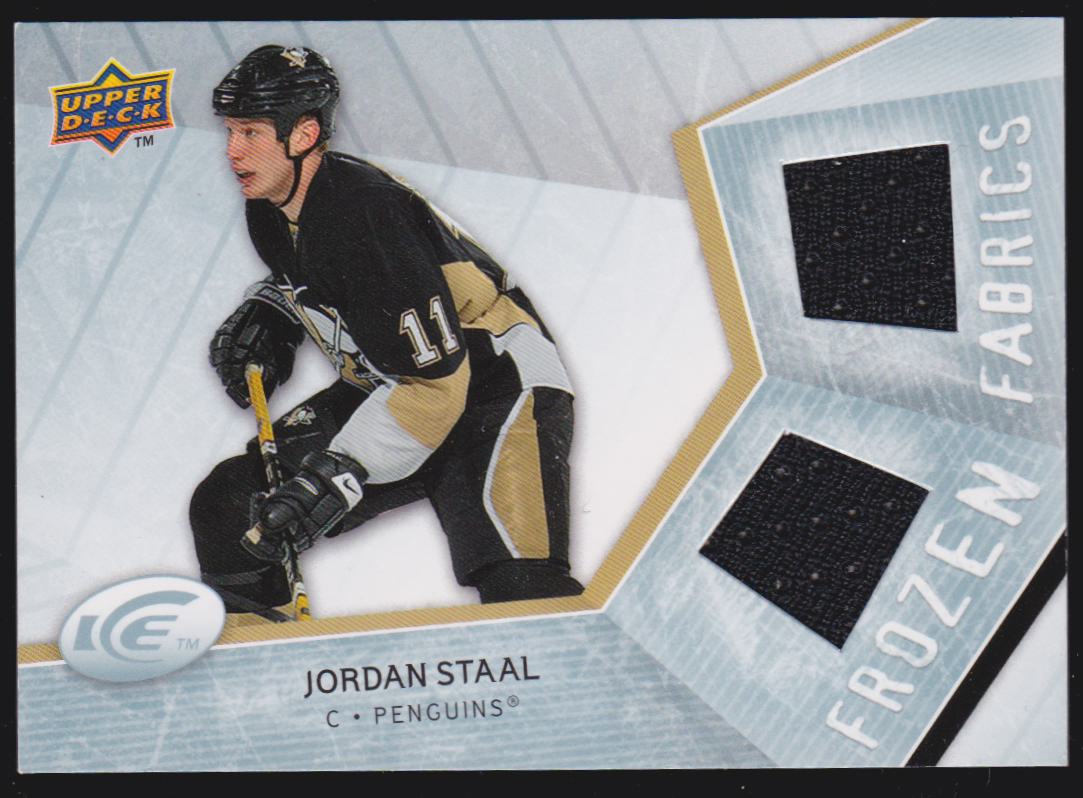 (image for) 2008-09 Upper Deck Ice Frozen Fabrics #FFST Jordan Staal