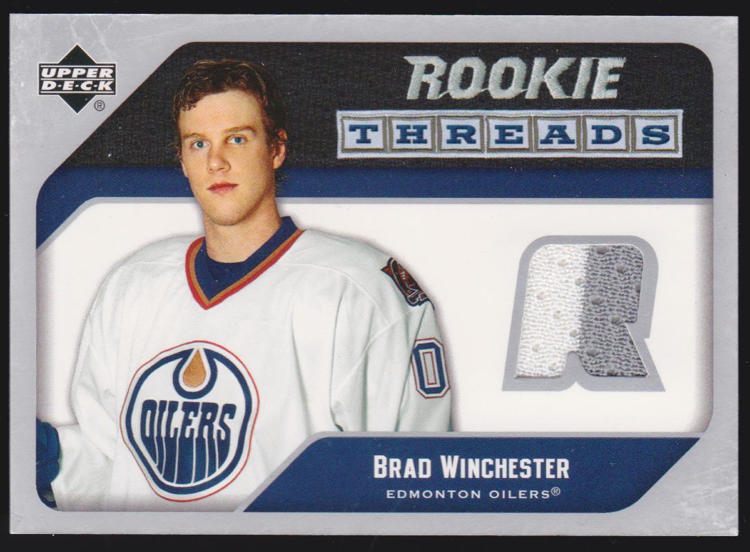 (image for) 2005-06 Upper Deck Rookie Threads #RTBW Brad Winchester - RC Year