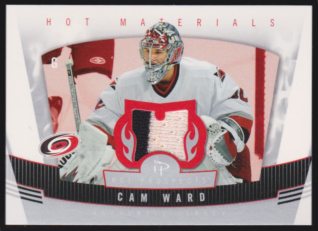 (image for) 2006-07 Hot Prospects Hot Materials #HMCW Cam Ward