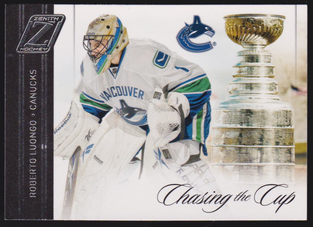 (image for) 2010-11 Zenith Chasing The Cup #1 Roberto Luongo