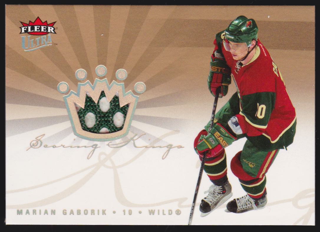 (image for) 2005-06 Ultra Scoring Kings Jerseys #SKJMG Marian Gaborik