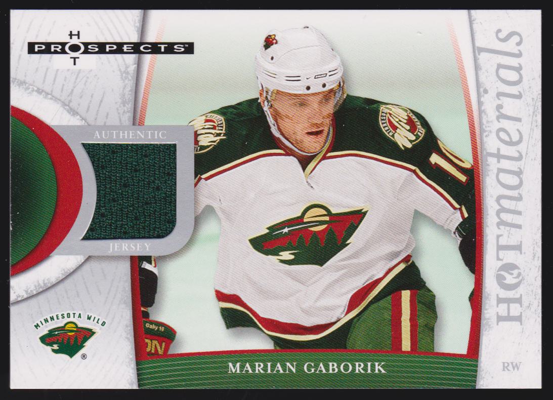 (image for) 2007-08 Hot Prospects Hot Materials #HMMG Marian Gaborik
