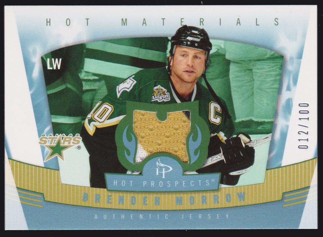 (image for) 2006-07 Hot Prospects Hot Materials Red Hot #HMBM Brenden Morrow 012/100