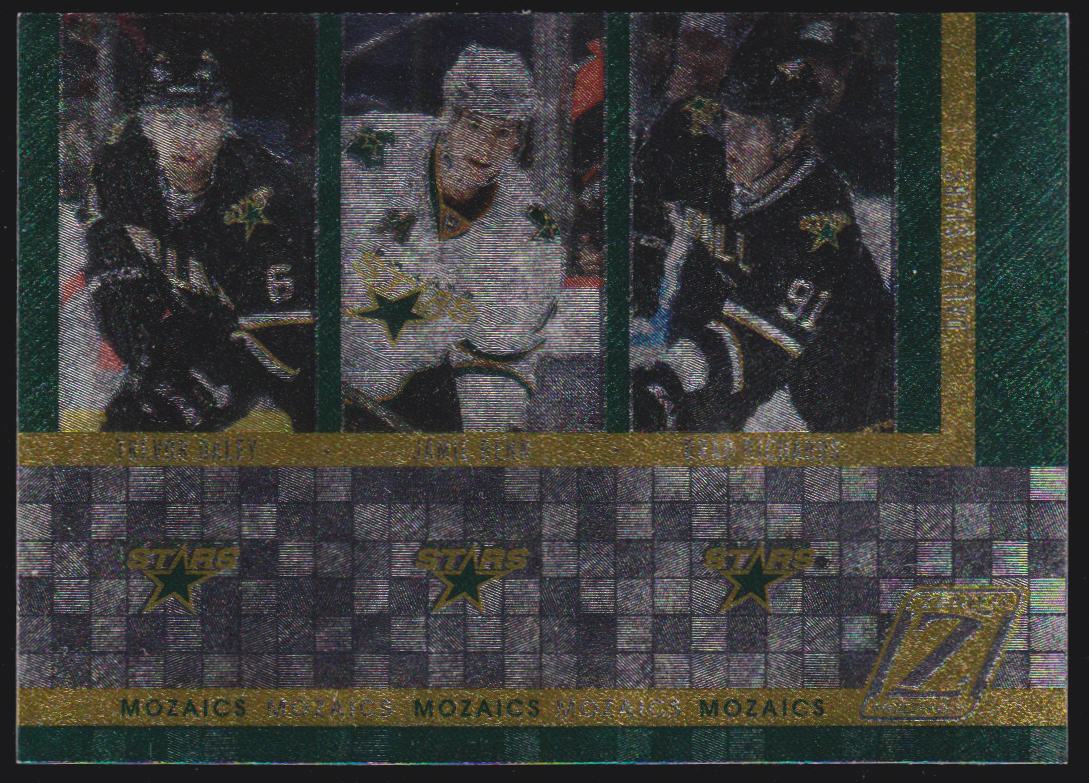 (image for) 2010-11 Zenith Mozaics #7 Brad Richards/Jamie Benn/Trevor Daley