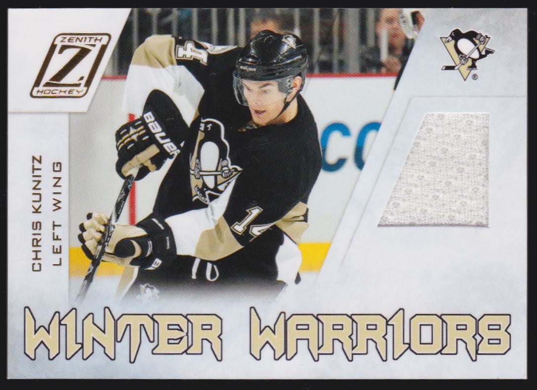 (image for) 2010-11 Zenith Winter Warriors Materials #CK Chris Kunitz