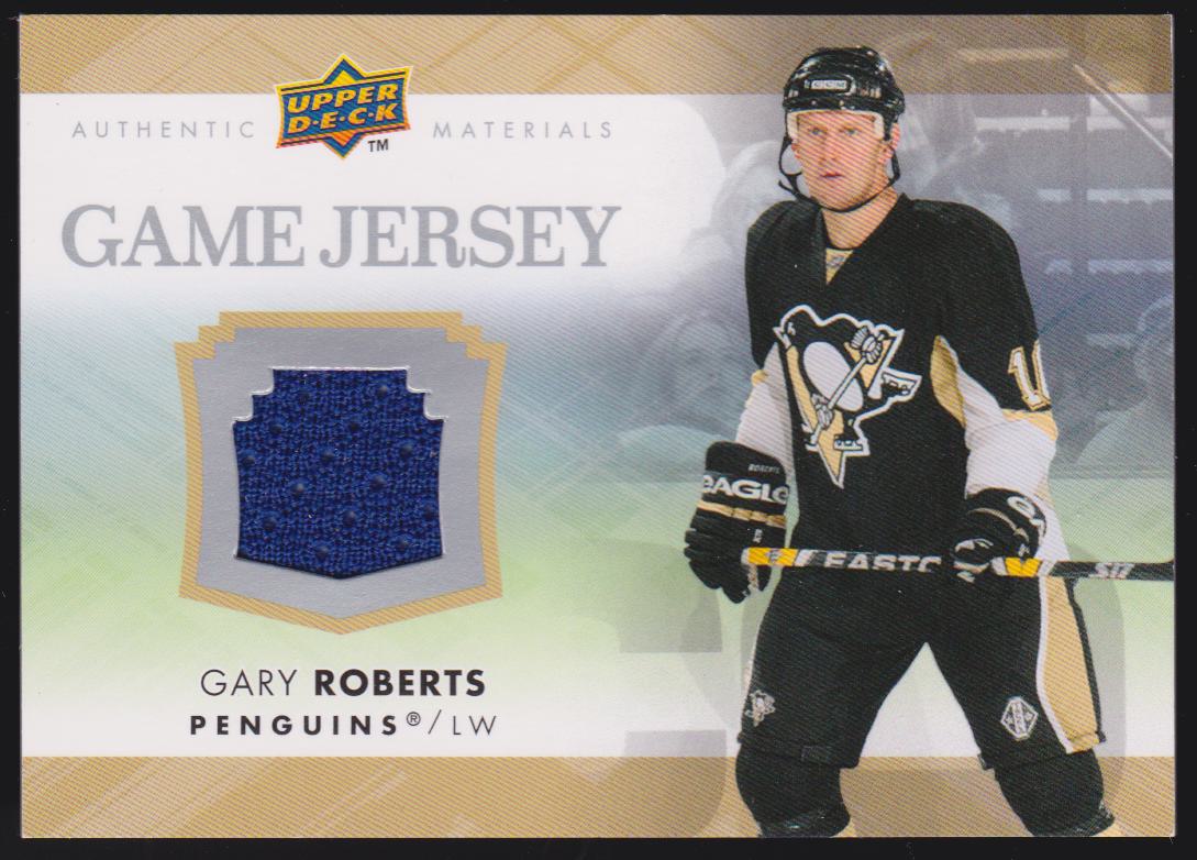 (image for) 2007-08 Upper Deck Game Jerseys #GJ2GR Gary Roberts
