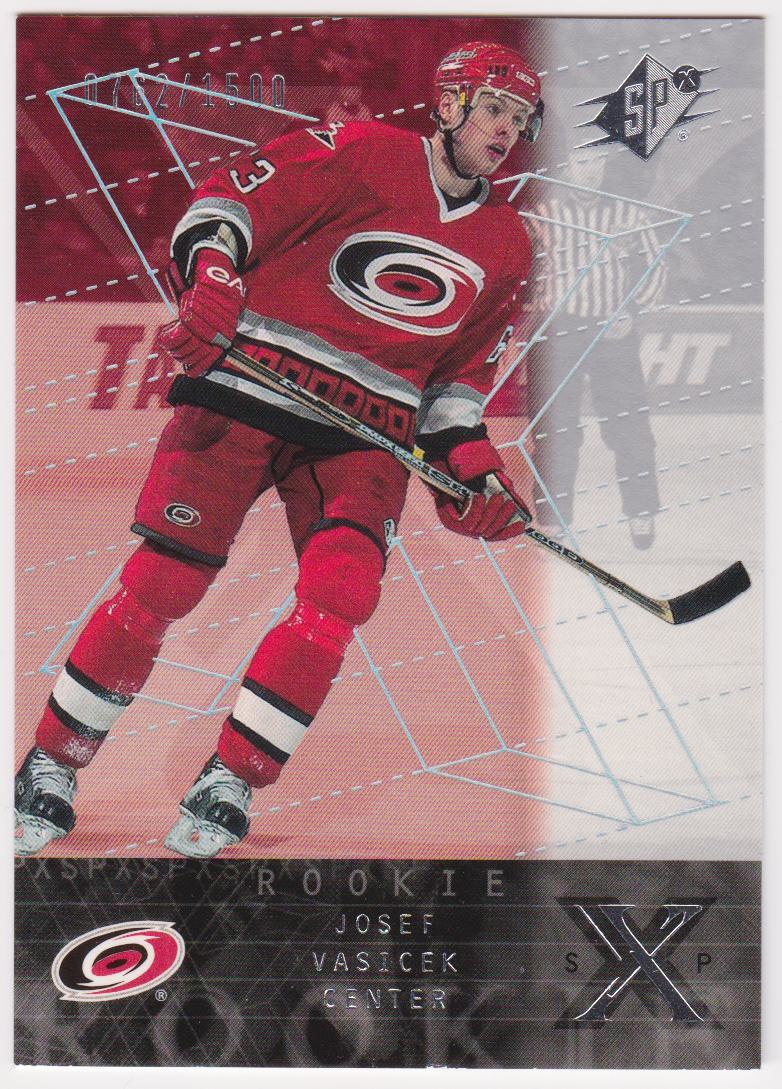 2000-01 SPx #155 Josef Vasicek RC - 0762/1500 (image for) 2000-01 SPx #155 Josef Vasicek RC - 0762/1500
