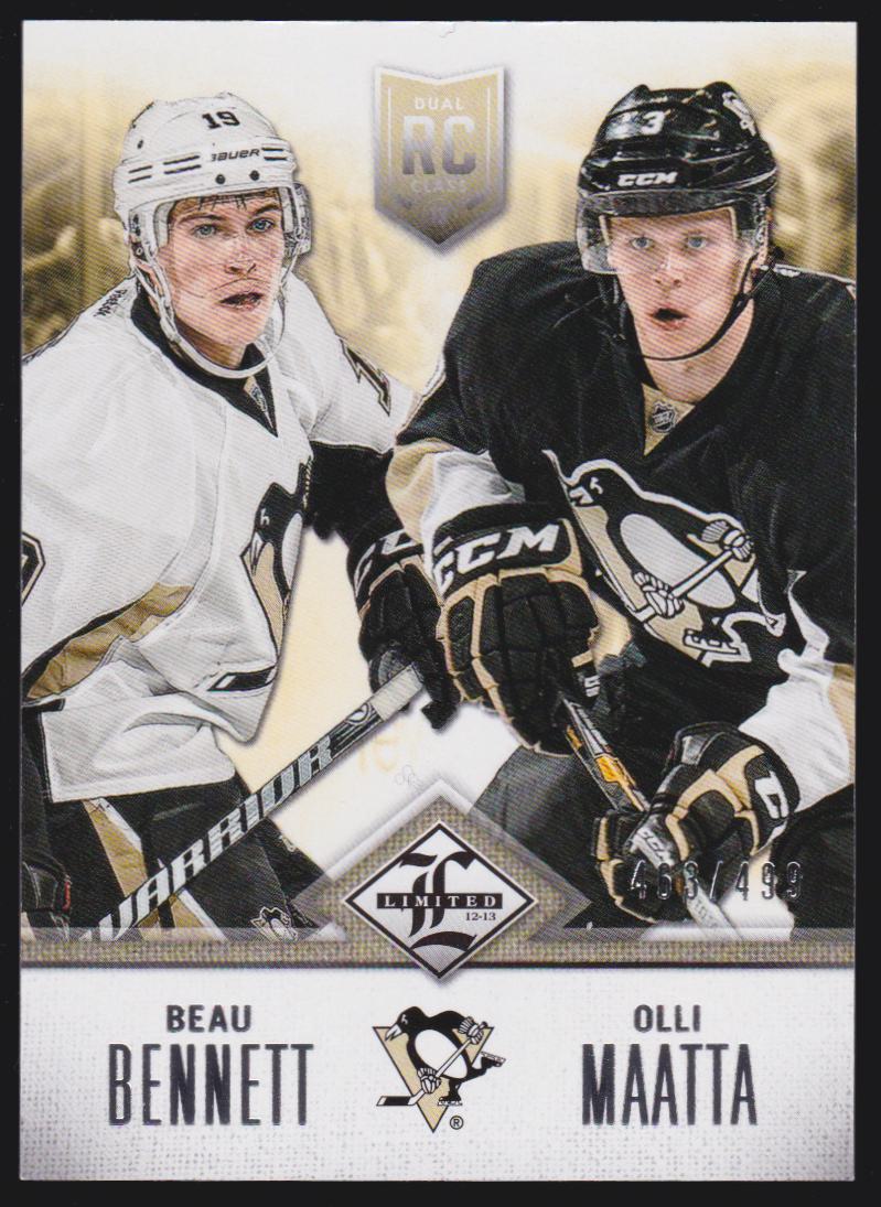 (image for) 2012-13 Limited Rookie Redemption #23 Beau Bennett/Olli Maatta 463/499 - XRC