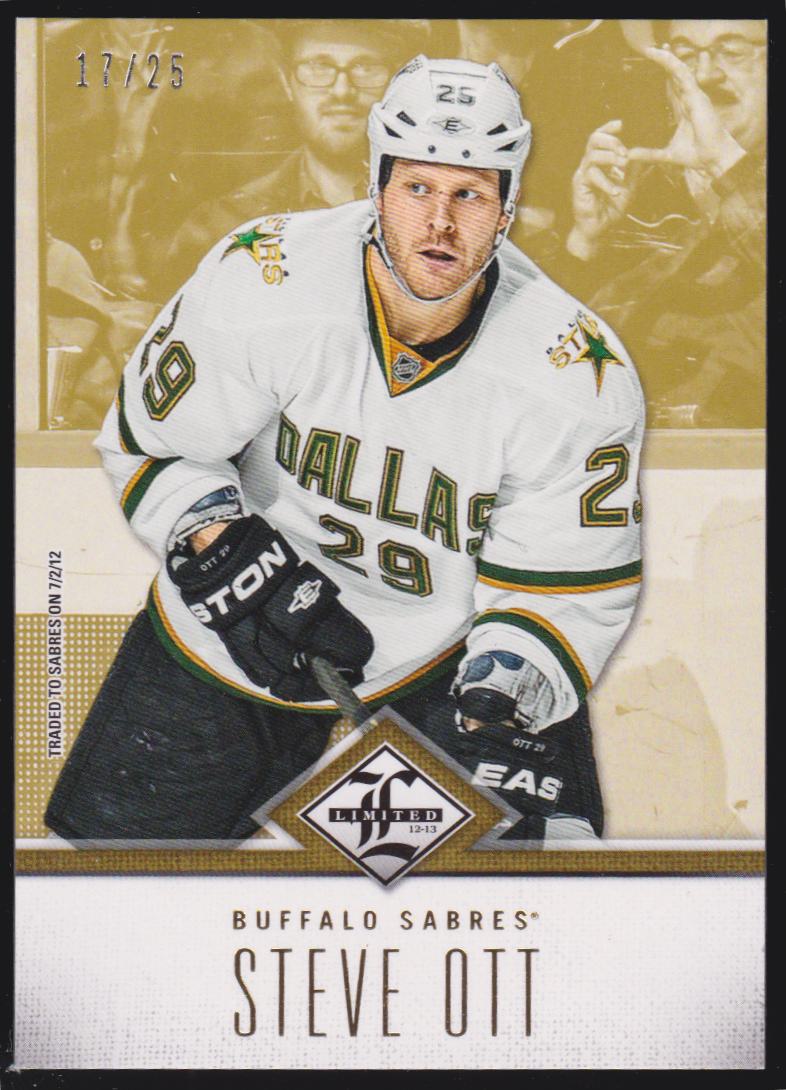 (image for) 2012-13 Limited Gold #92 Steve Ott 17/25