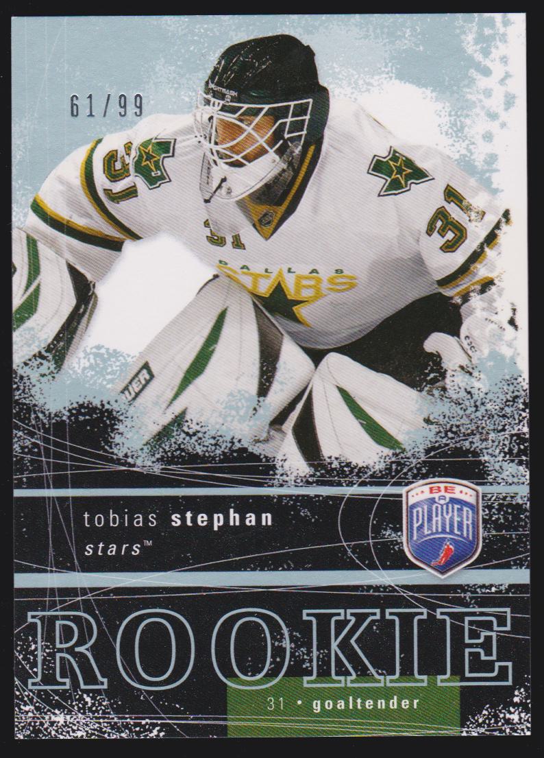 (image for) 2007-08 Be A Player #235 Tobias Stephan RC 61/99