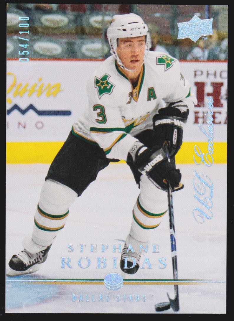 (image for) 2008-09 Upper Deck Exclusives #314 Stephane Robidas 054/100