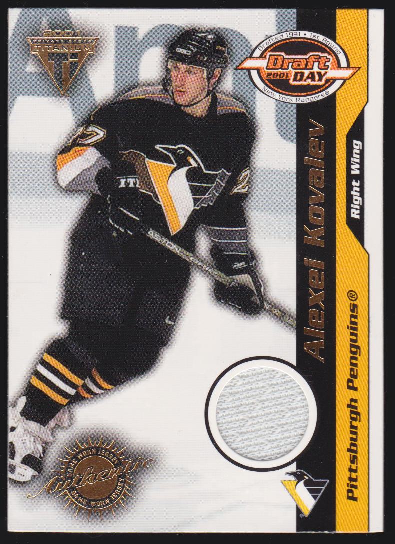 (image for) 2000-01 Titanium Draft Day Edition #84 Alexei Kovalev 0001/1015 - Jerseys