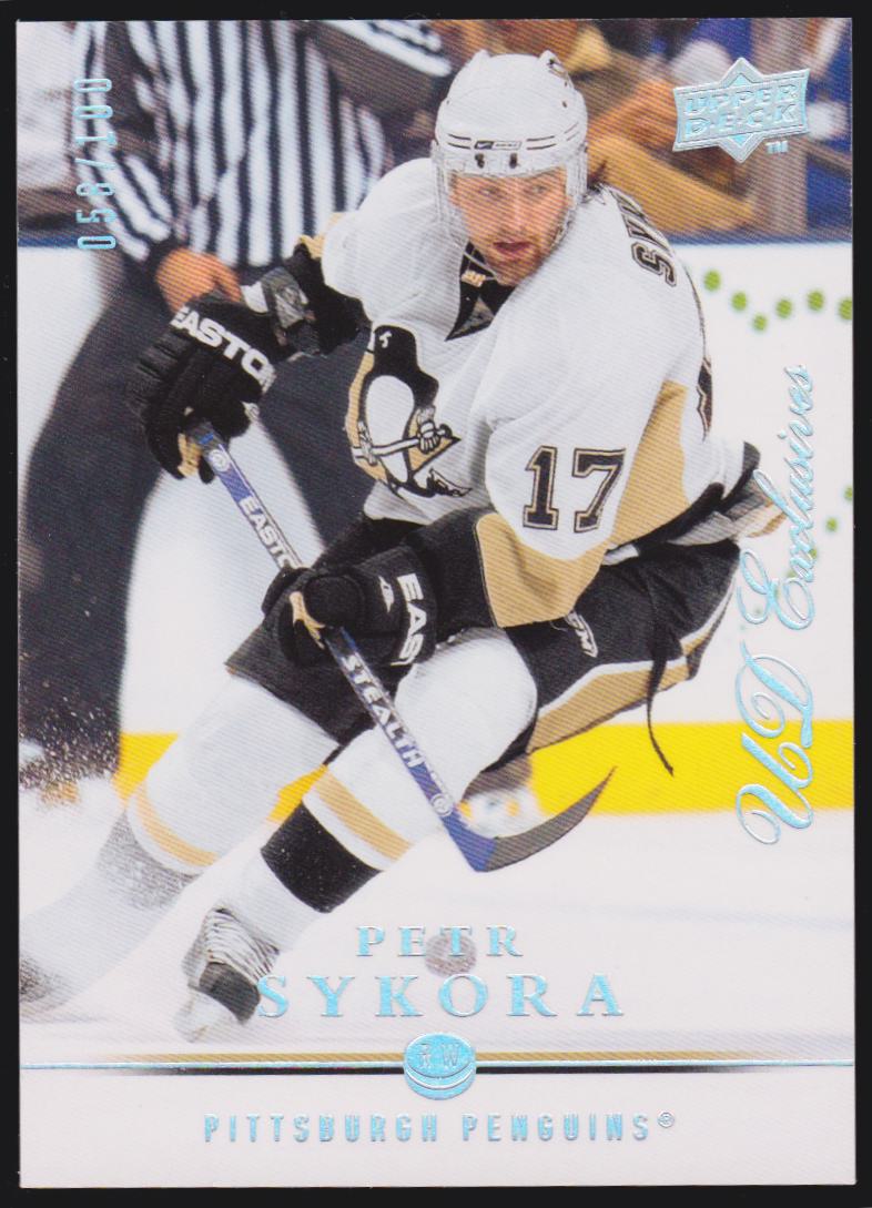(image for) 2008-09 Upper Deck Exclusives #48 Petr Sykora 058/100
