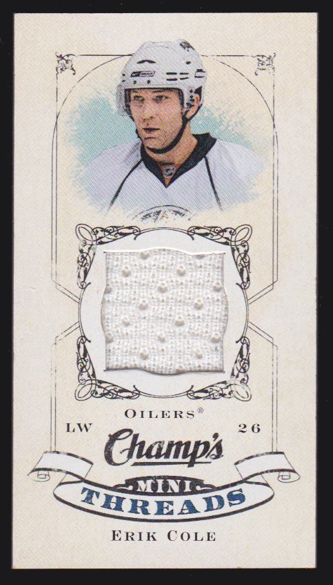 (image for) 2008-09 Upper Deck Champ's Mini Threads #CTEC Erik Cole