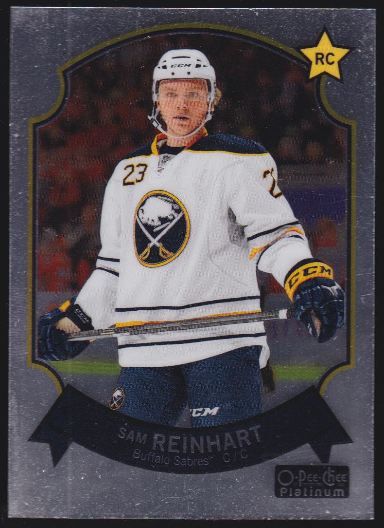 2014-15 O-Pee-Chee Platinum Rainbow #198 Sam Reinhart RC (image for) 2014-15 O-Pee-Chee Platinum Rainbow #198 Sam Reinhart RC