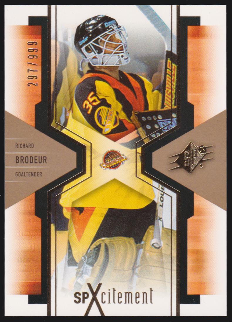 (image for) 2006-07 SPx SPxcitement #X98 Richard Brodeur 297/999