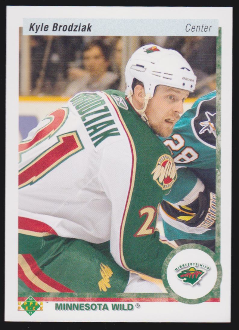 (image for) 2010-11 Upper Deck 20th Anniversary Parallel #101 Kyle Brodziak