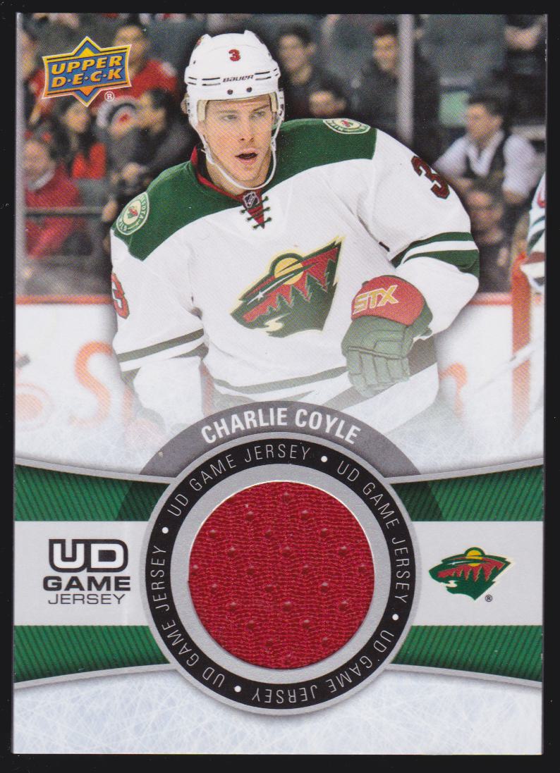 (image for) 2015-16 Upper Deck Game Jerseys #GJCC Charlie Coyle