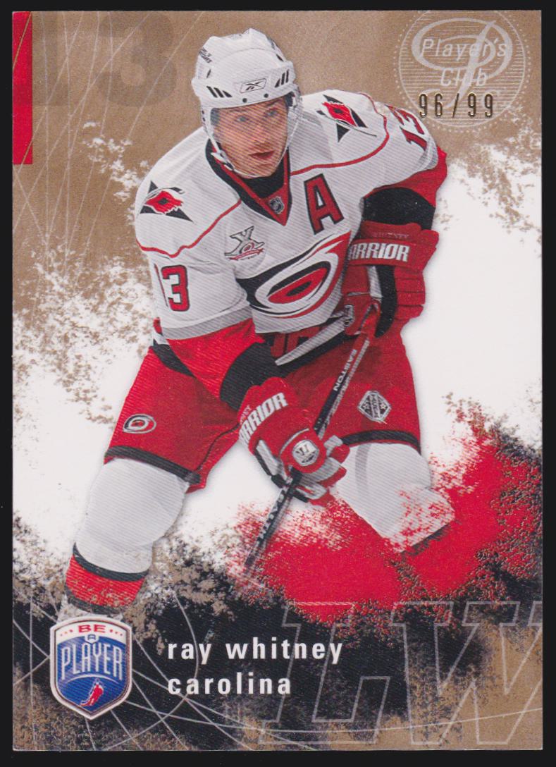 (image for) 2007-08 Be A Player Player's Club #39 Ray Whitney 96/99