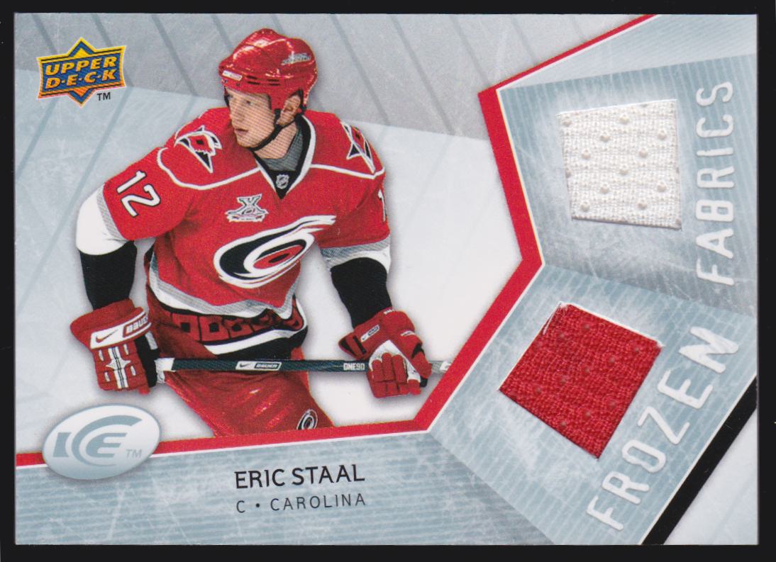 (image for) 2008-09 Upper Deck Ice Frozen Fabrics #FFES Eric Staal