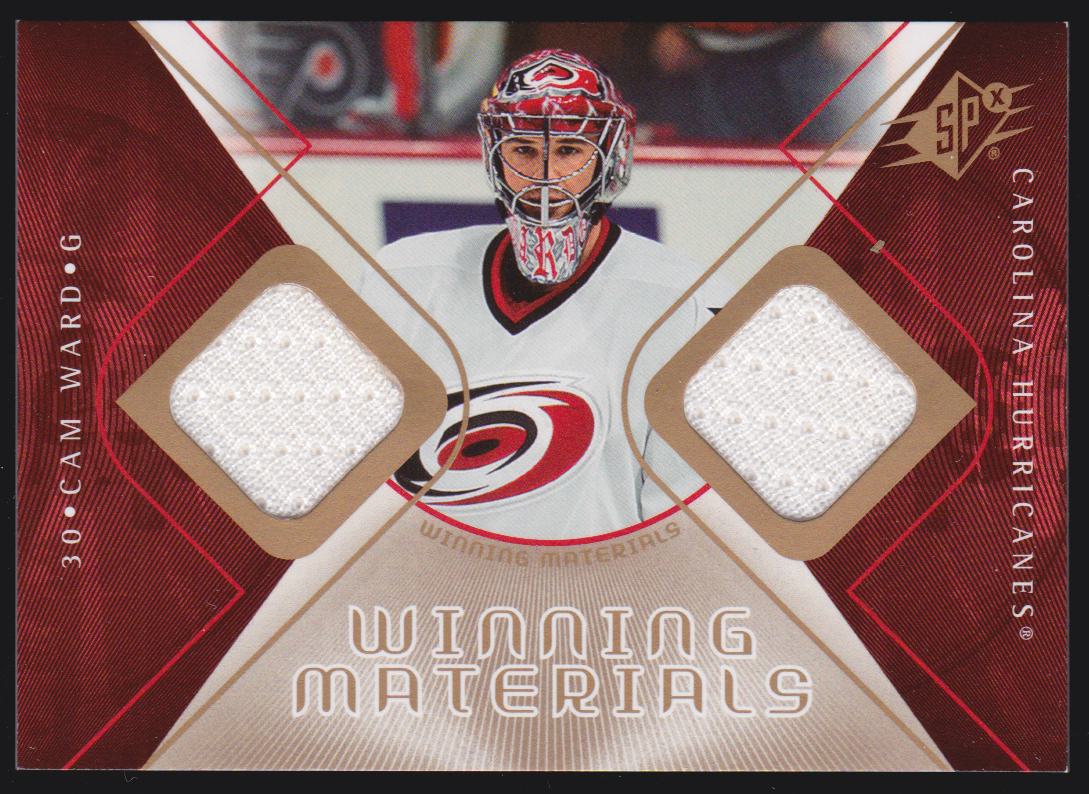(image for) 2007-08 SPx Winning Materials #WMCW Cam Ward
