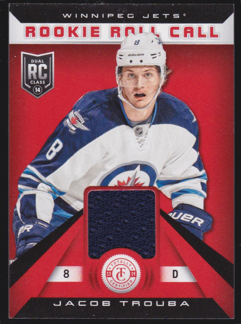 (image for) 2013-14 Totally Certified Rookie Roll Call Jerseys Red #RRJTR Jacob Trouba - RC Year