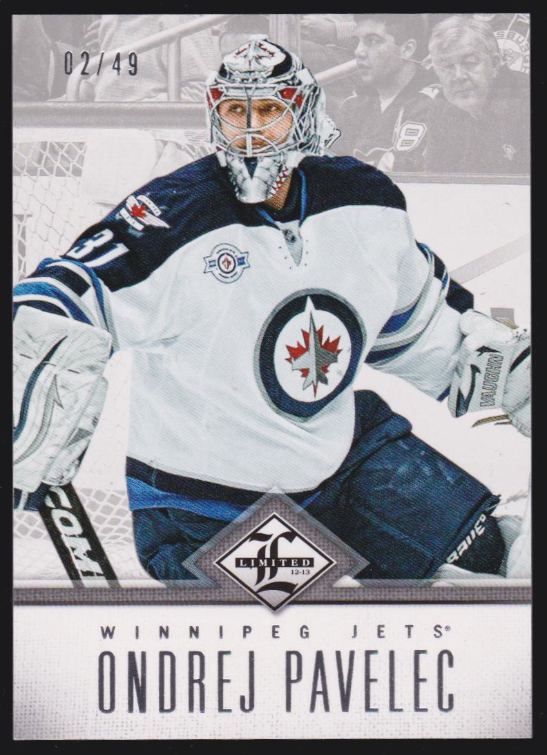 (image for) 2012-13 Limited Silver #111 Ondrej Pavelec 02/49