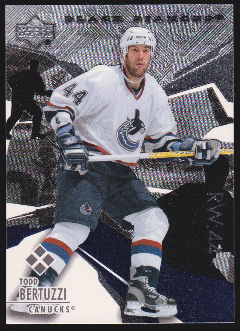 (image for) 2003-04 Black Diamond #183 Todd Bertuzzi - QUAD