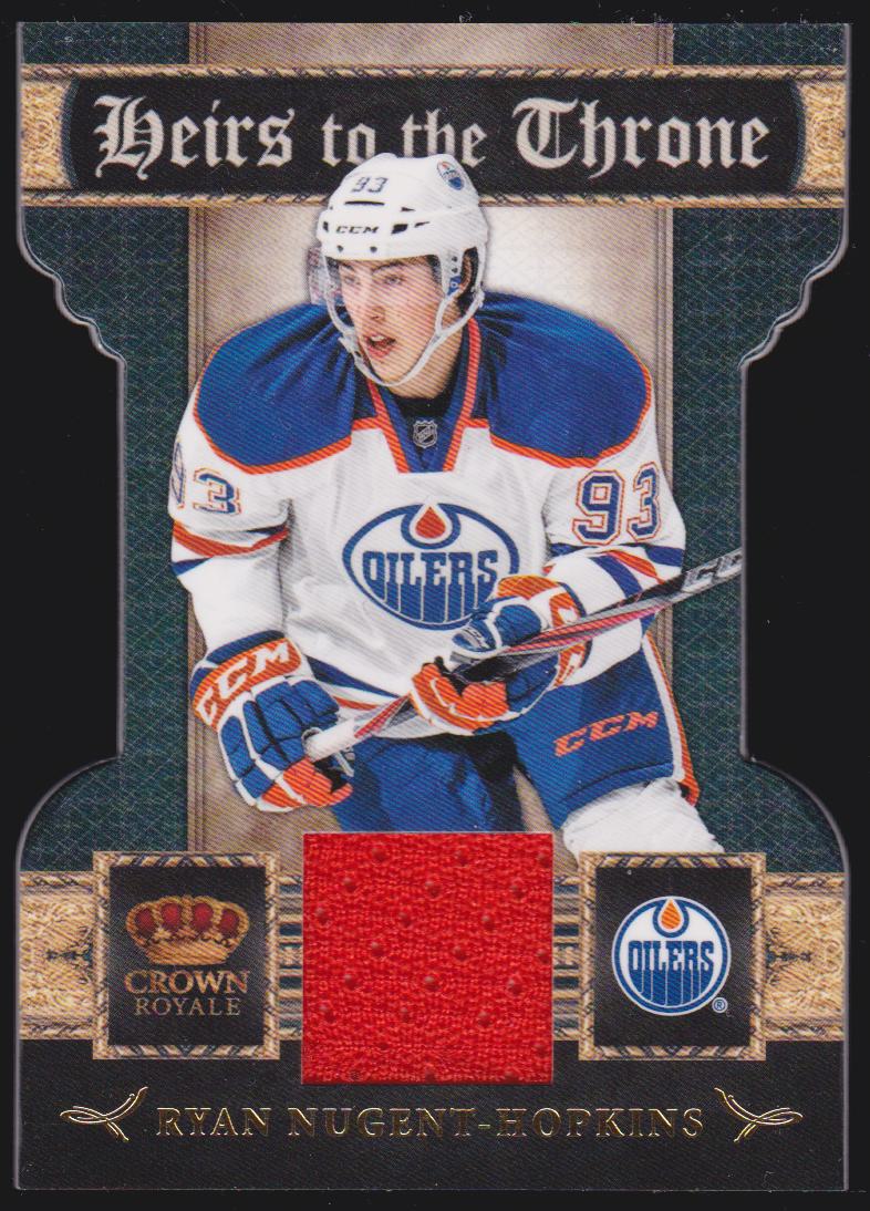 (image for) 2011-12 Crown Royale Heirs To The Throne Materials #23 Ryan Nugent-Hopkins - Jerseys (RC Year)