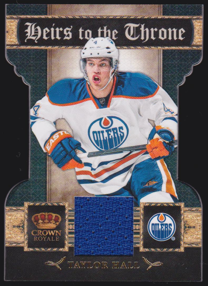 (image for) 2011-12 Crown Royale Heirs To The Throne Materials #6 Taylor Hall - Jerseys