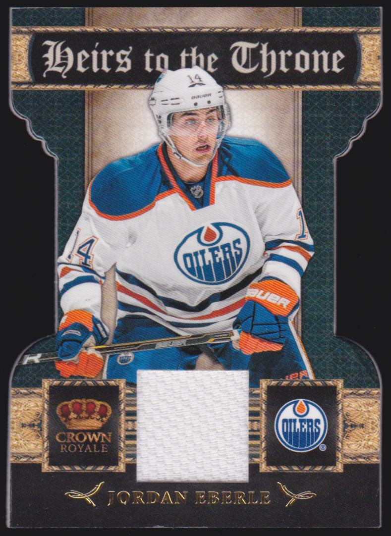 (image for) 2011-12 Crown Royale Heirs To The Throne Materials #10 Jordan Eberle - Jerseys