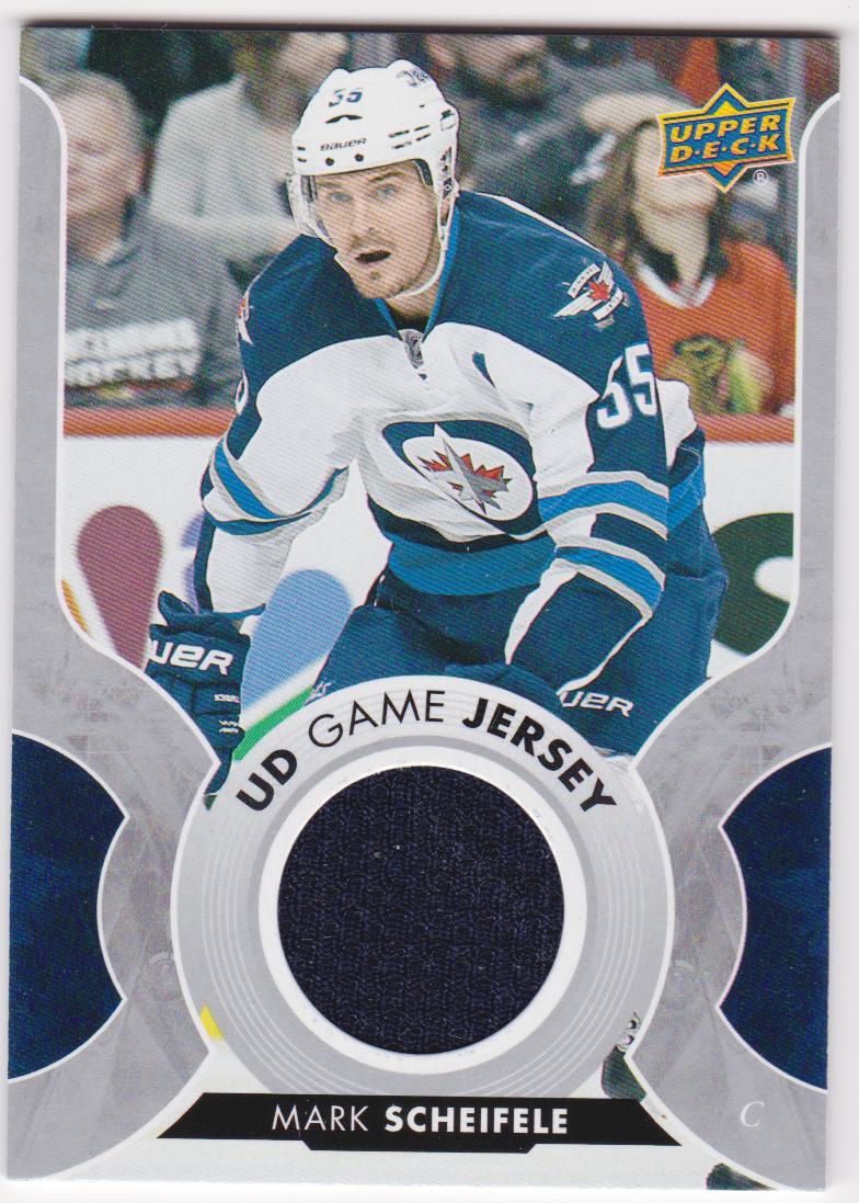 2017-18 Upper Deck Game Jerseys #GJMS Mark Scheifele (image for) 2017-18 Upper Deck Game Jerseys #GJMS Mark Scheifele