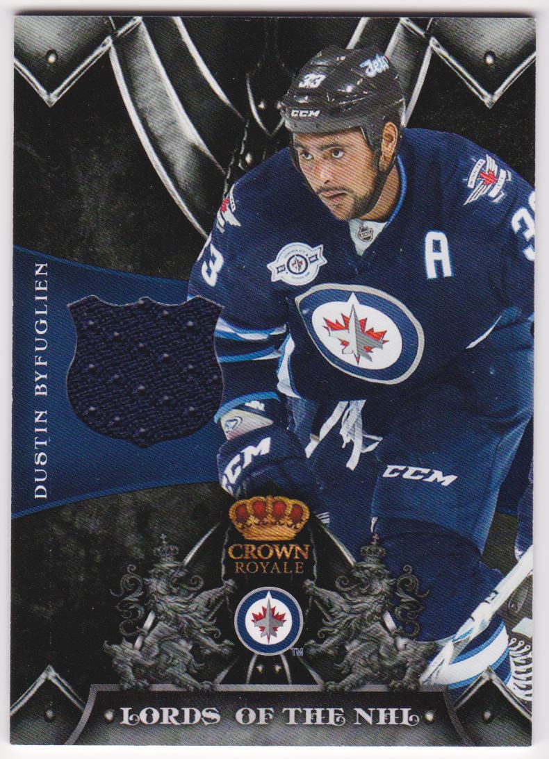(image for) 2012-13 Crown Royale Lords of the NHL Materials #LNDBY Dustin Byfuglien