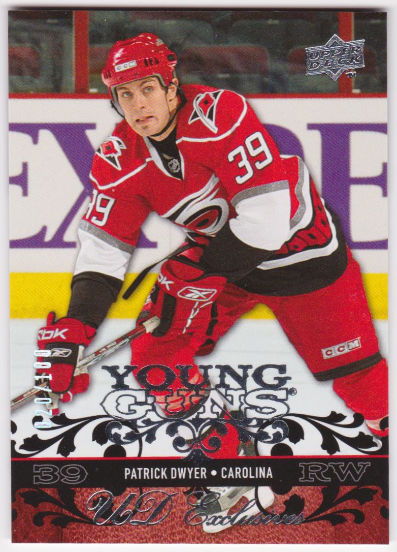 (image for) 2008-09 Upper Deck Exclusives #459 Patrick Dwyer YG 020/100
