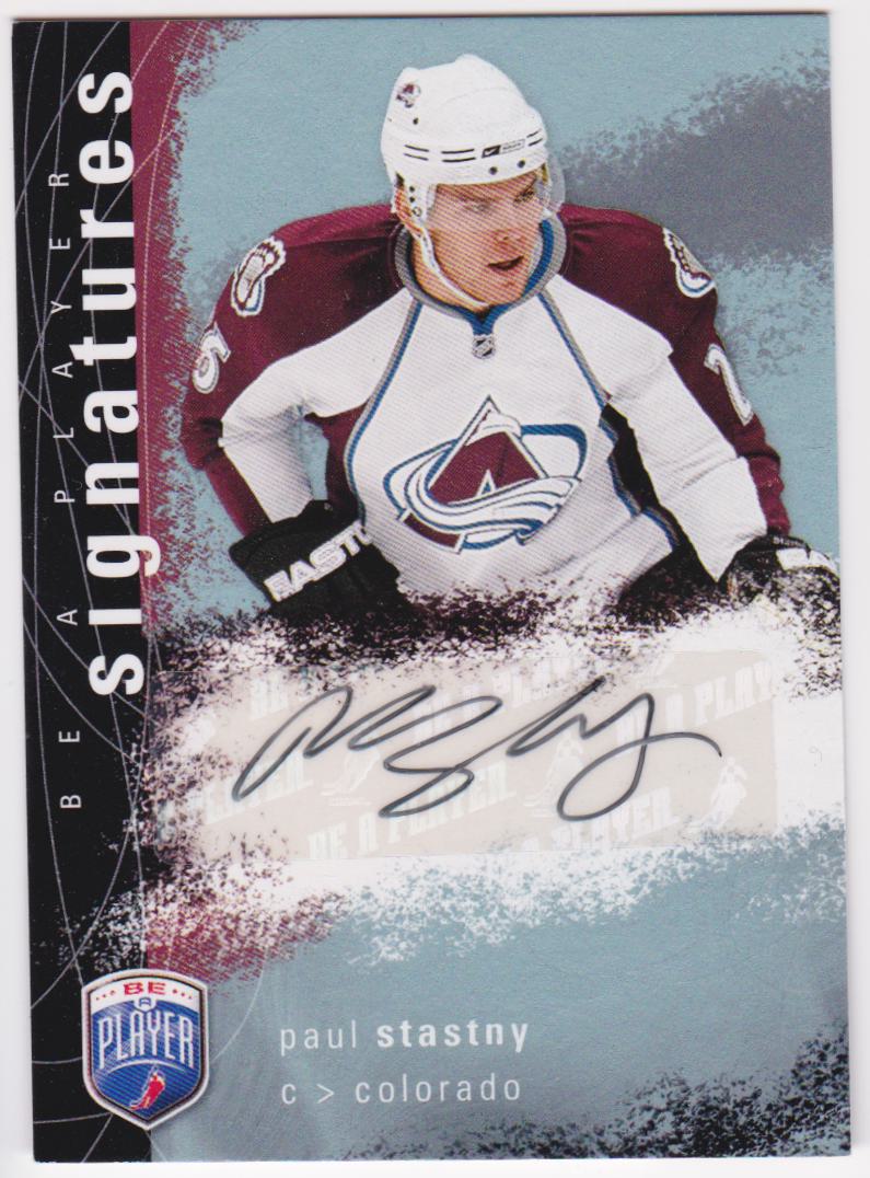 (image for) 2007-08 Be A Player Signatures #SPS Paul Stastny