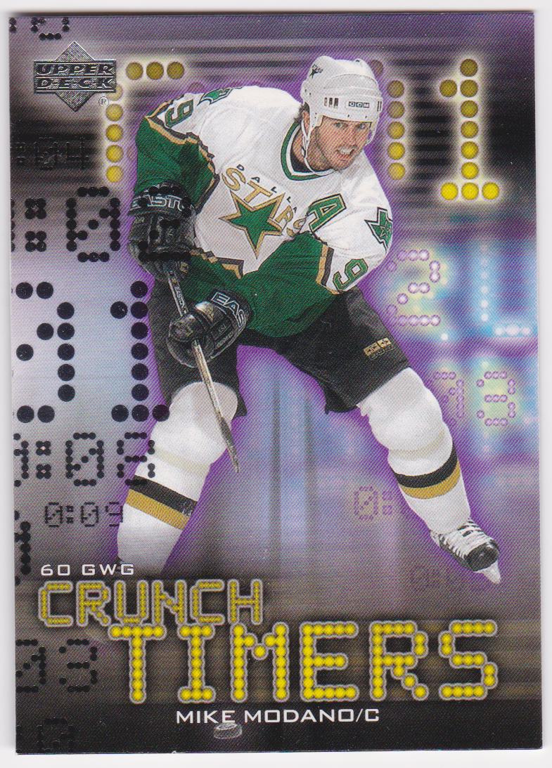 2001-02 Upper Deck Crunch Timers #CT4 Mike Modano (image for) 2001-02 Upper Deck Crunch Timers #CT4 Mike Modano