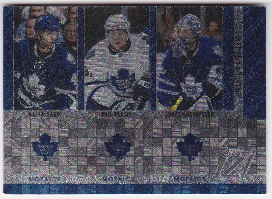 (image for) 2010-11 Zenith Mozaics #18 Phil Kessel/Jonas Gustavsson/Nazem Kadri
