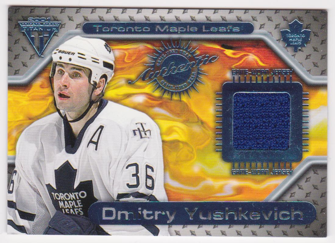 (image for) 2000-01 Titanium Game Gear #147 Dimitri Yushkevich - Jerseys