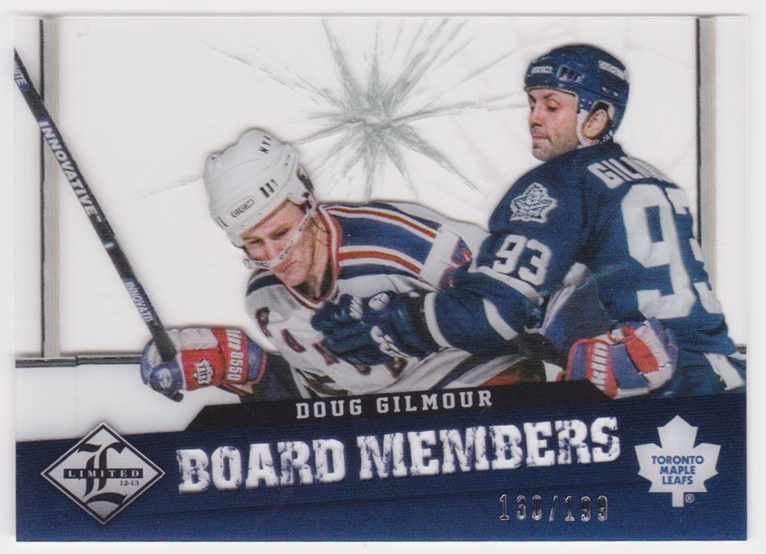 (image for) 2012-13 Limited Board Members #42 Doug Gilmour 130/199