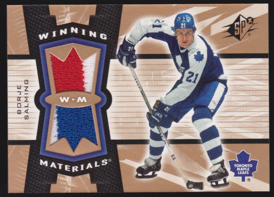 (image for) 2006-07 SPx Winning Materials #WMSA Borje Salming