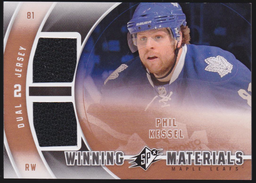 2011-12 SPx Winning Materials #WMKE Phil Kessel Jerseys (image for) 2011-12 SPx Winning Materials #WMKE Phil Kessel Jerseys