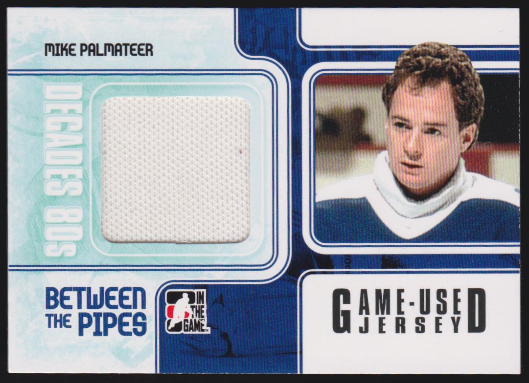 (image for) 2010-11 ITG Decades 1980s BTP Jerseys Black #BTPJ13 Mike Palmateer