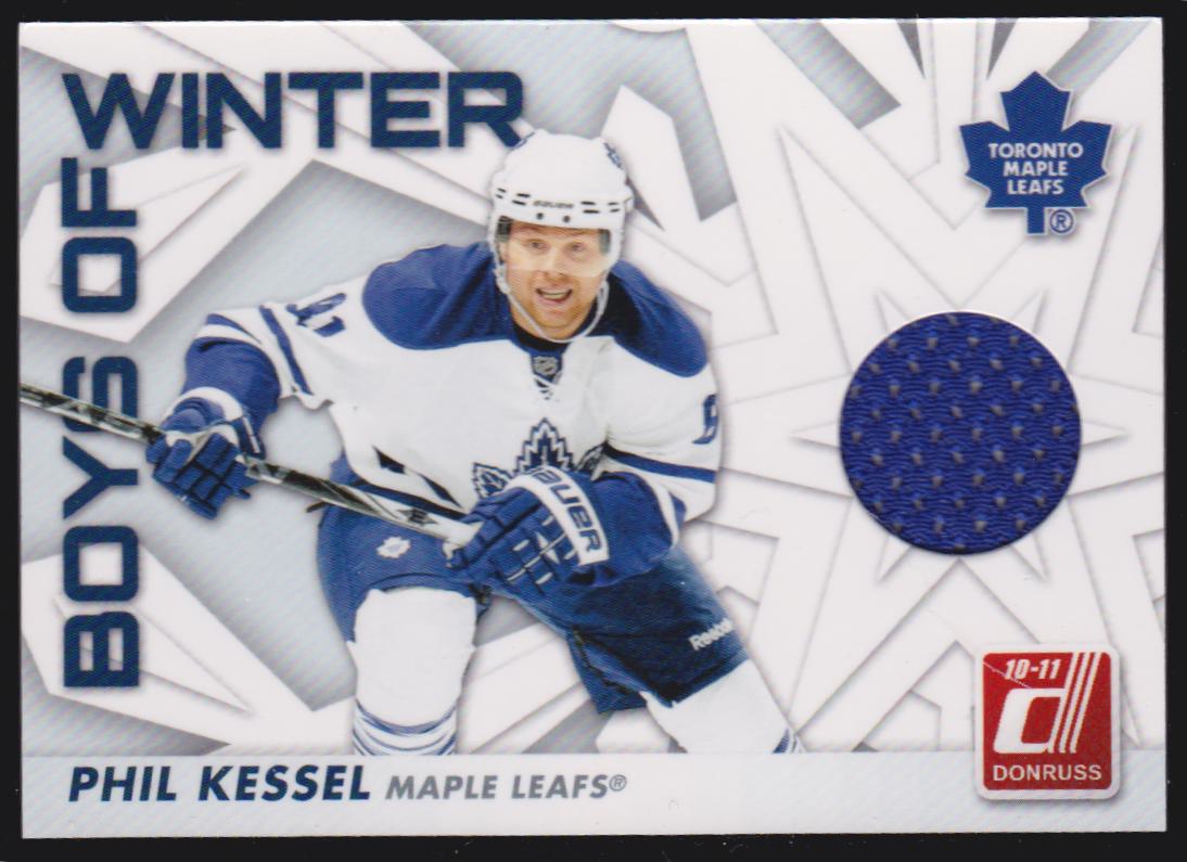 (image for) 2010-11 Donruss Boys of Winter Threads #79 Phil Kessel