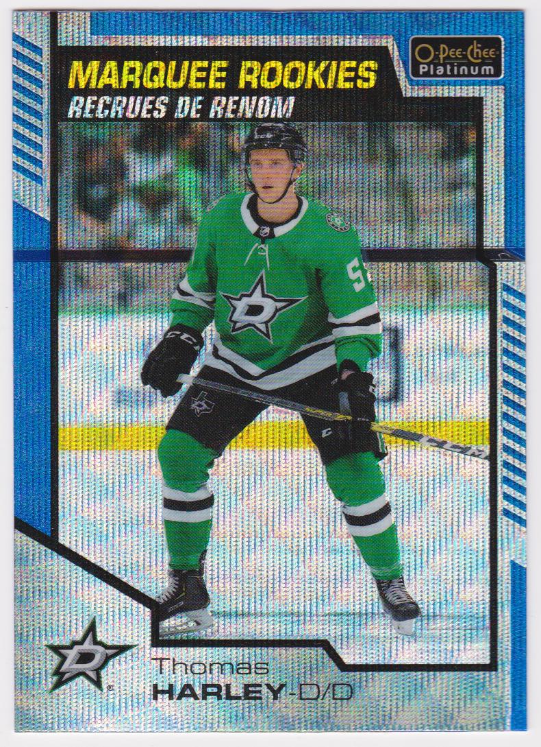 2020-21 O-Pee-Chee Platinum Blue Surge #157 Thomas Harley - RC Year (image for) 2020-21 O-Pee-Chee Platinum Blue Surge #157 Thomas Harley - RC Year