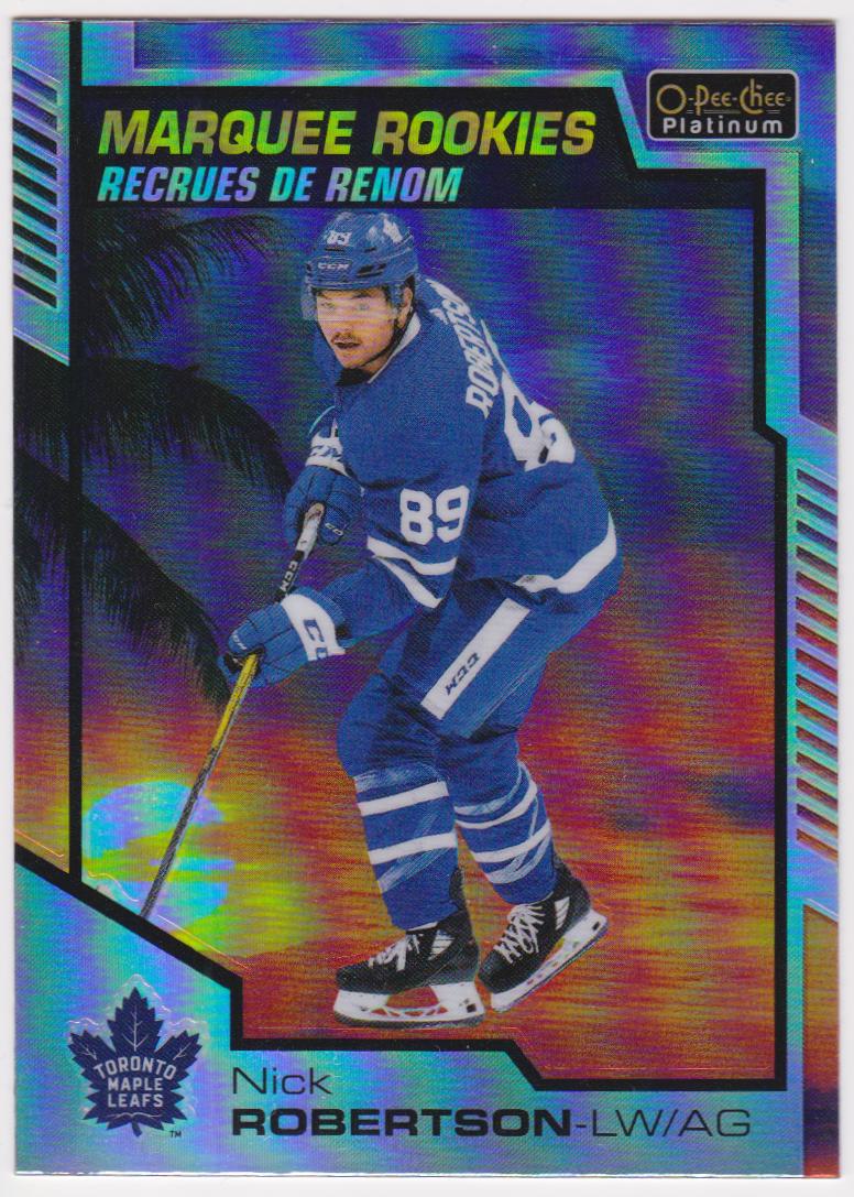 (image for) 2020-21 O-Pee-Chee Platinum Sunset #153 Nick Robertson - RC Year
